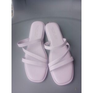 Rachel Zoe Lilac Strapy Sandles‎ 8 Womena Excellent Condition